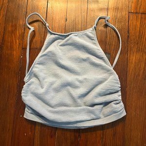 Urban Outfitters Slate Blue Out From Under Crop Tank Top Size XS/S